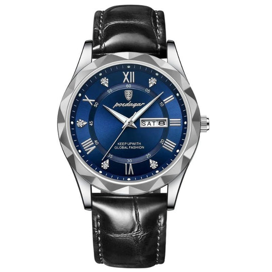 John | Luxury Leather Band Quartz Watch