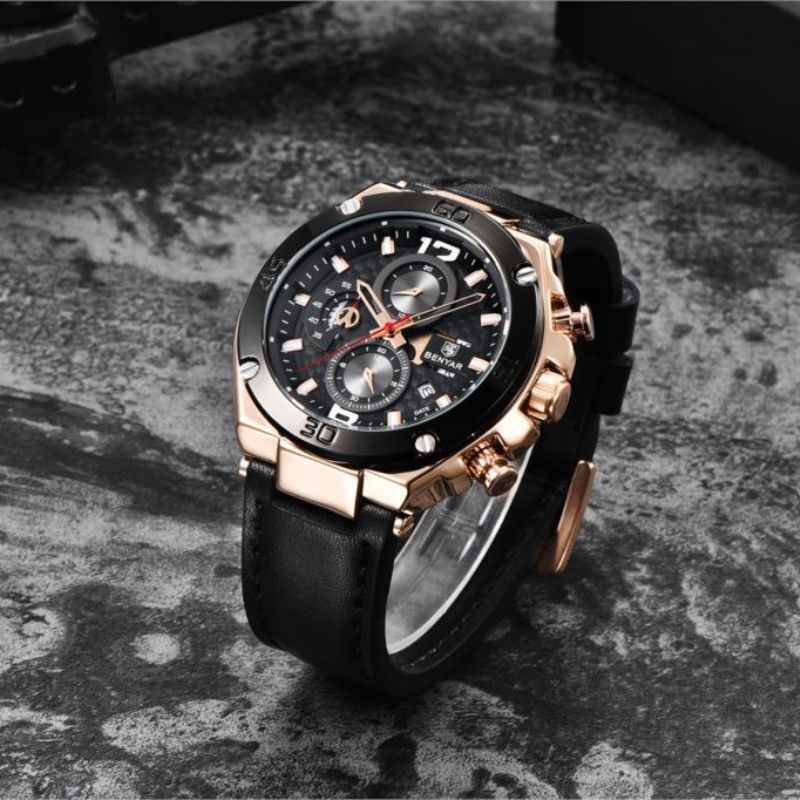 Beau | Quartz Multifunction Sport Chronograph Watch