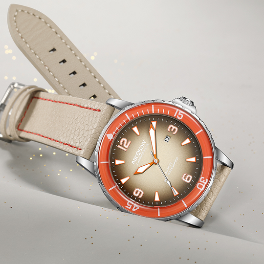 Axel | Leather Strap Casual Watch