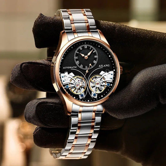 Nathan | Double Tourbillon Luminous Mechanical Watch