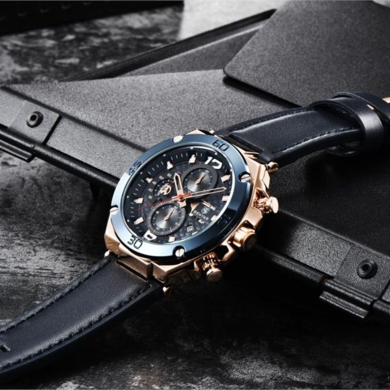 Beau | Quartz Multifunction Sport Chronograph Watch