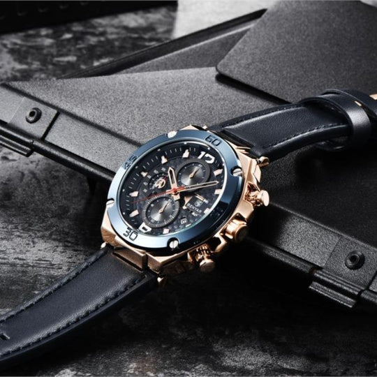 Beau | Quartz Multifunction Sport Chronograph Watch
