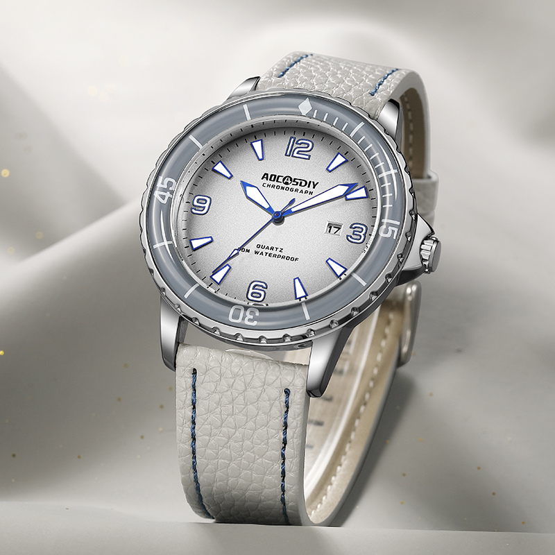 Axel | Leather Strap Casual Watch