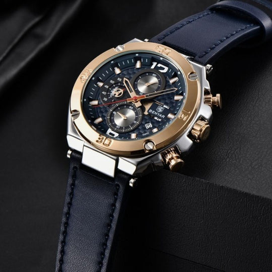 Beau | Quartz Multifunction Sport Chronograph Watch