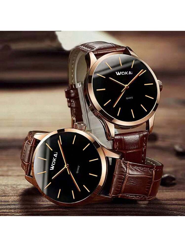 Logan | Rose Gold Casual Quartz Watch