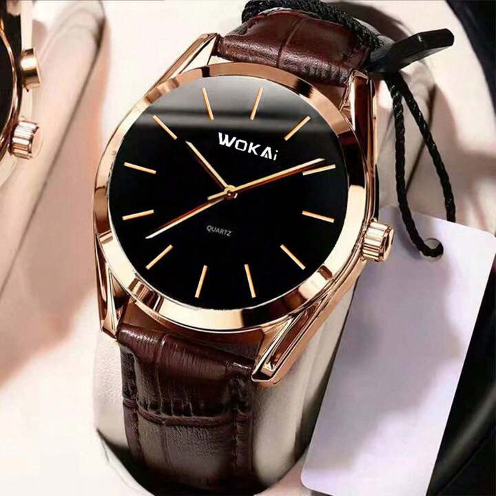 Logan | Rose Gold Casual Quartz Watch