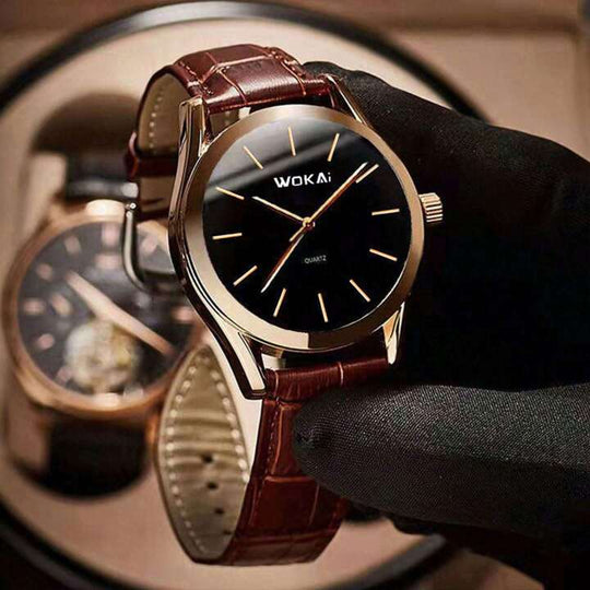 Logan | Rose Gold Casual Quartz Watch
