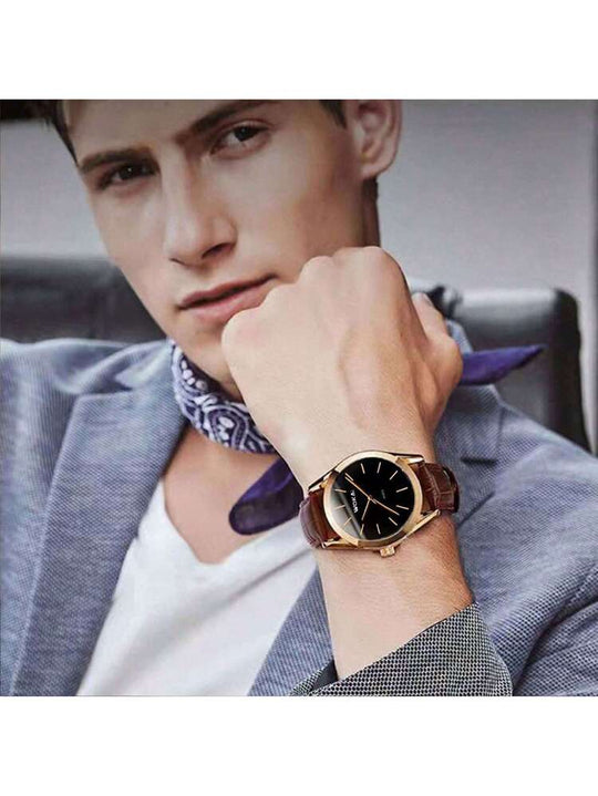 Logan | Rose Gold Casual Quartz Watch