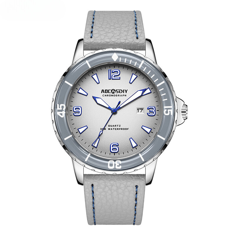 Axel | Leather Strap Casual Watch