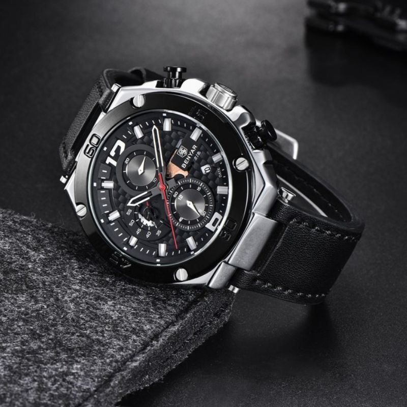 Beau | Quartz Multifunction Sport Chronograph Watch