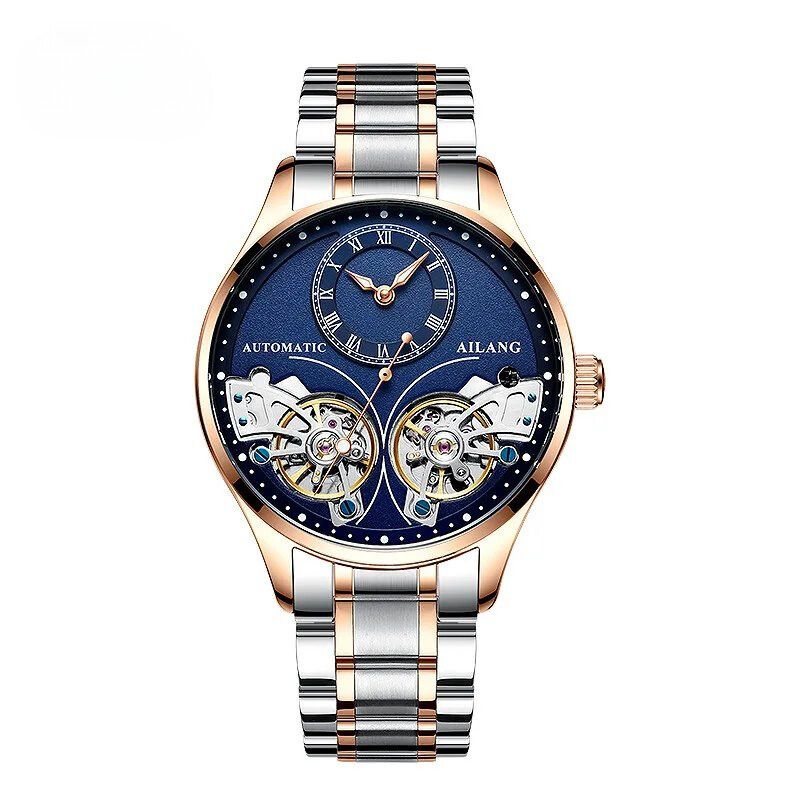 Nathan | Double Tourbillon Luminous Mechanical Watch