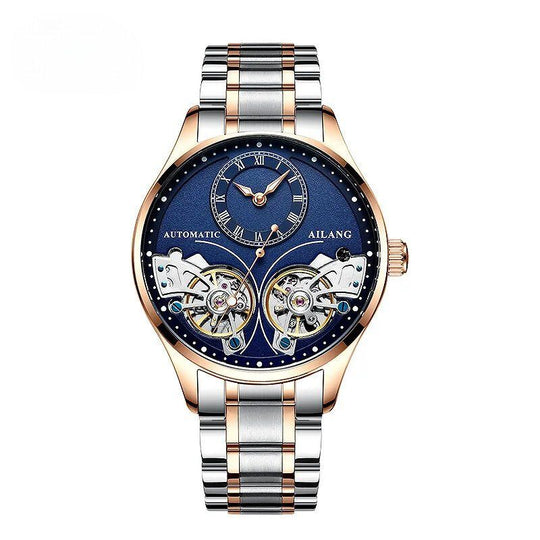Nathan | Double Tourbillon Luminous Mechanical Watch