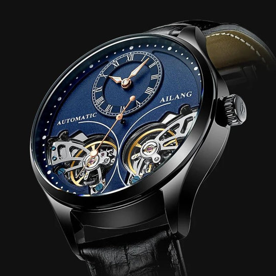 Nathan | Double Tourbillon Luminous Mechanical Watch