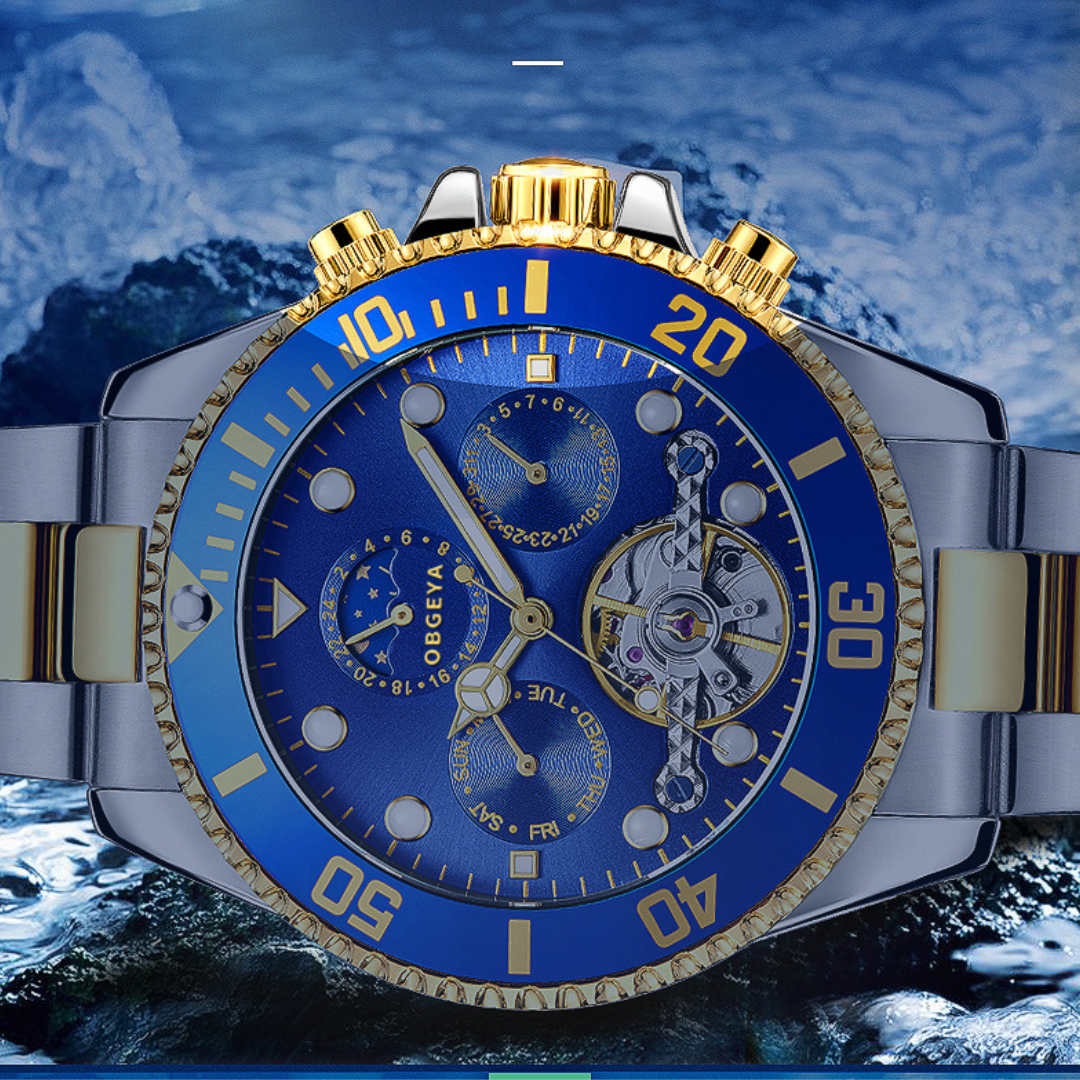 Jude | Stainless Automatic Tourbillon Wristwatch