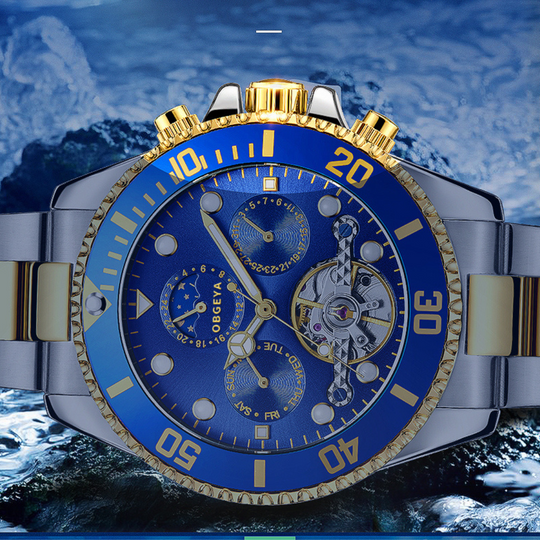 Jude | Stainless Automatic Tourbillon Wristwatch