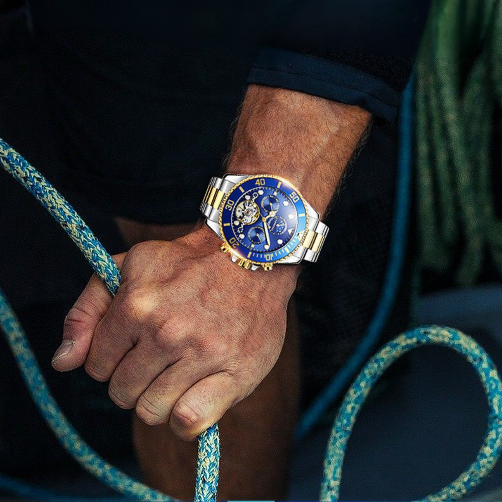 Jude | Stainless Automatic Tourbillon Wristwatch