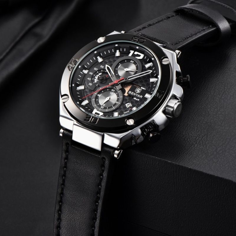 Beau | Quartz Multifunction Sport Chronograph Watch