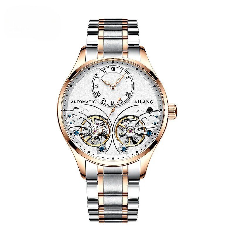 Nathan | Double Tourbillon Luminous Mechanical Watch