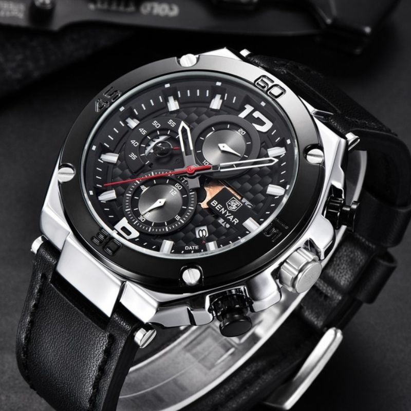 Beau | Quartz Multifunction Sport Chronograph Watch