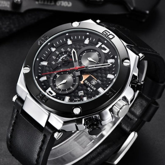Beau | Quartz Multifunction Sport Chronograph Watch
