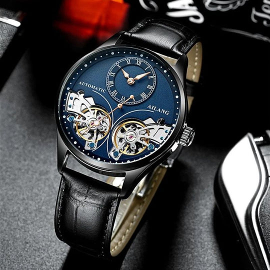 Nathan | Double Tourbillon Luminous Mechanical Watch