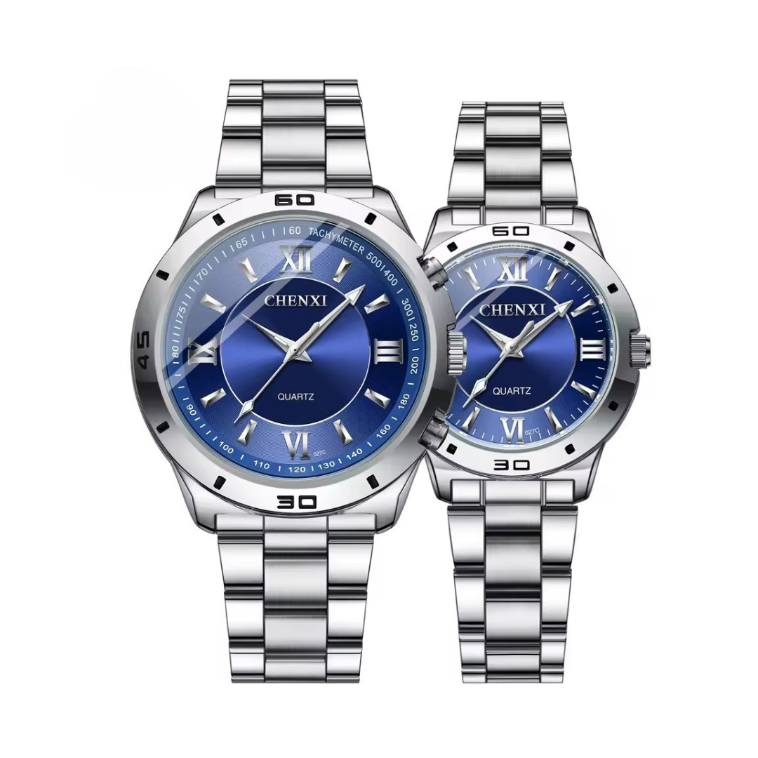 Jason | Refined Stainless Minimalist Couple Watch