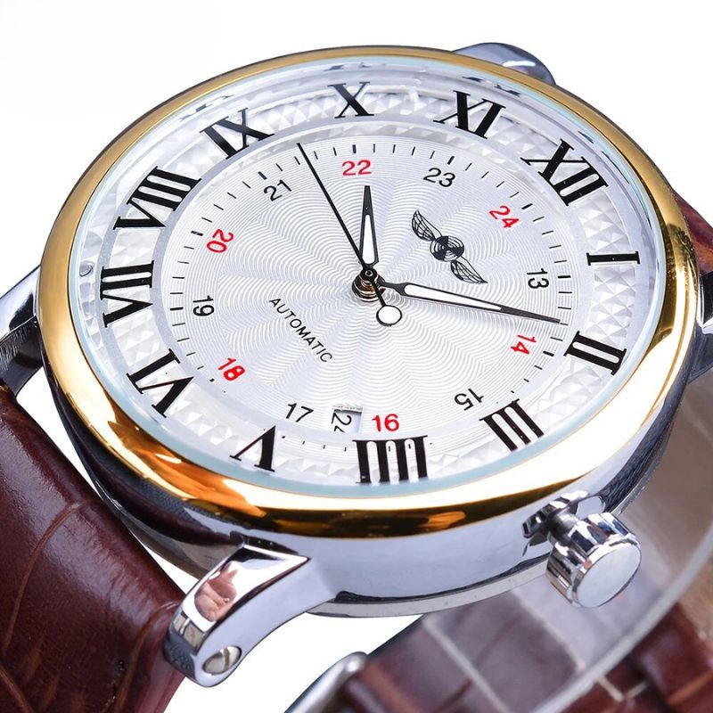 Jackson | Fashion Luxury Leather Full Automatic Watch