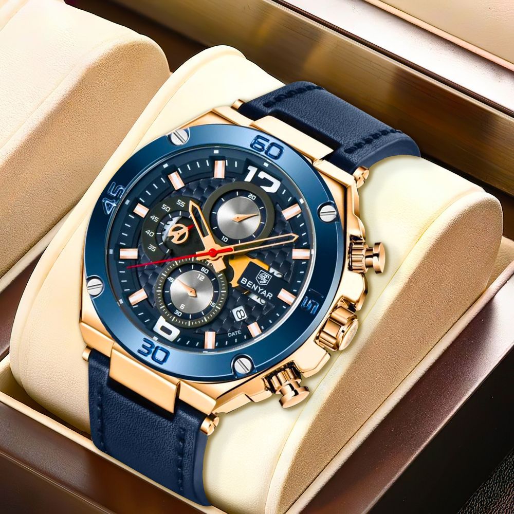 Beau | Quartz Multifunction Sport Chronograph Watch