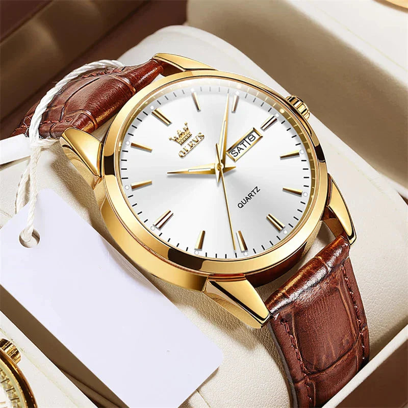 Hudson | Luxury Business Leather Watch