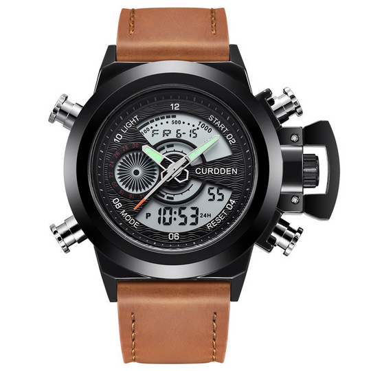 Emmett | Dual Time Fashion Chronograph Watch
