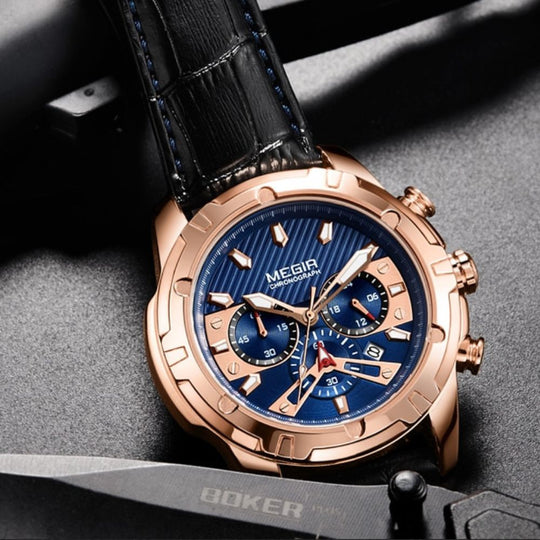 Leon | Luxury Military Chronograph Sports Watch
