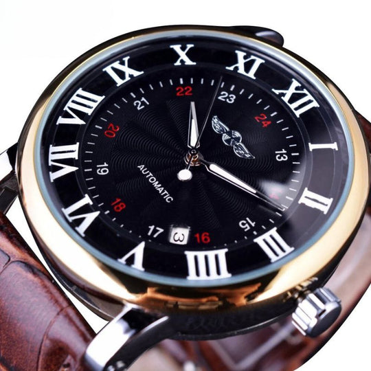 Jackson | Fashion Luxury Leather Full Automatic Watch