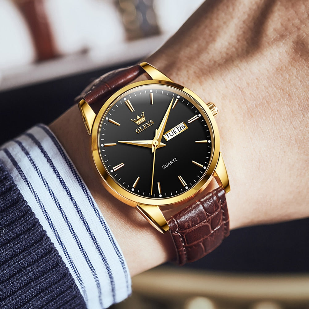 Hudson | Luxury Business Leather Watch
