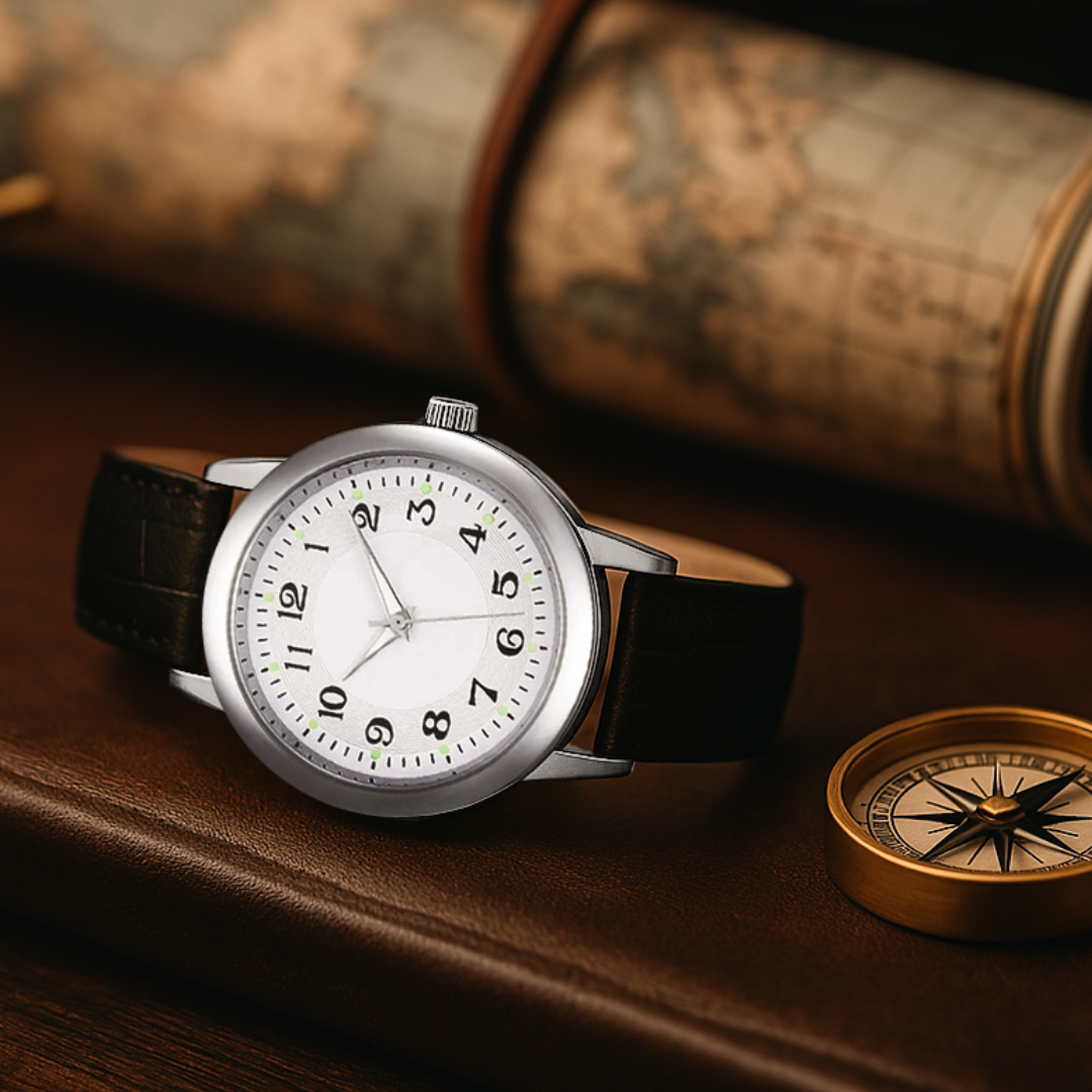 Zayden | Elegant Stainless Steel Minimalist Watch