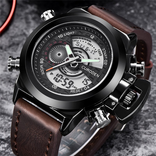 Emmett | Dual Time Fashion Chronograph Watch