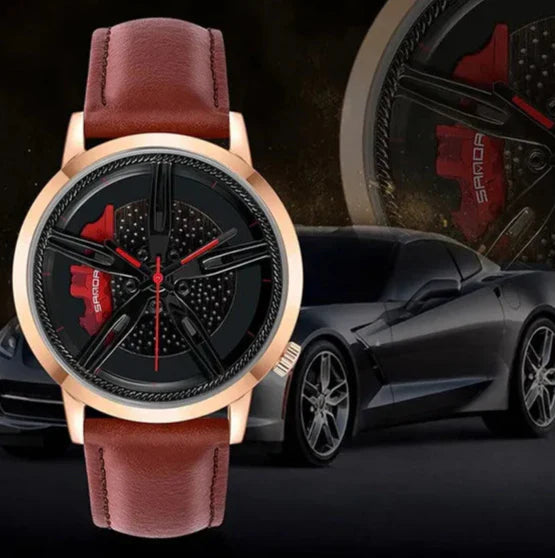 Ivan | Rotating Hub Dial Quartz Watch