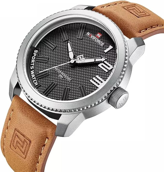 River | Military Sporty Shockproof Leather Watch