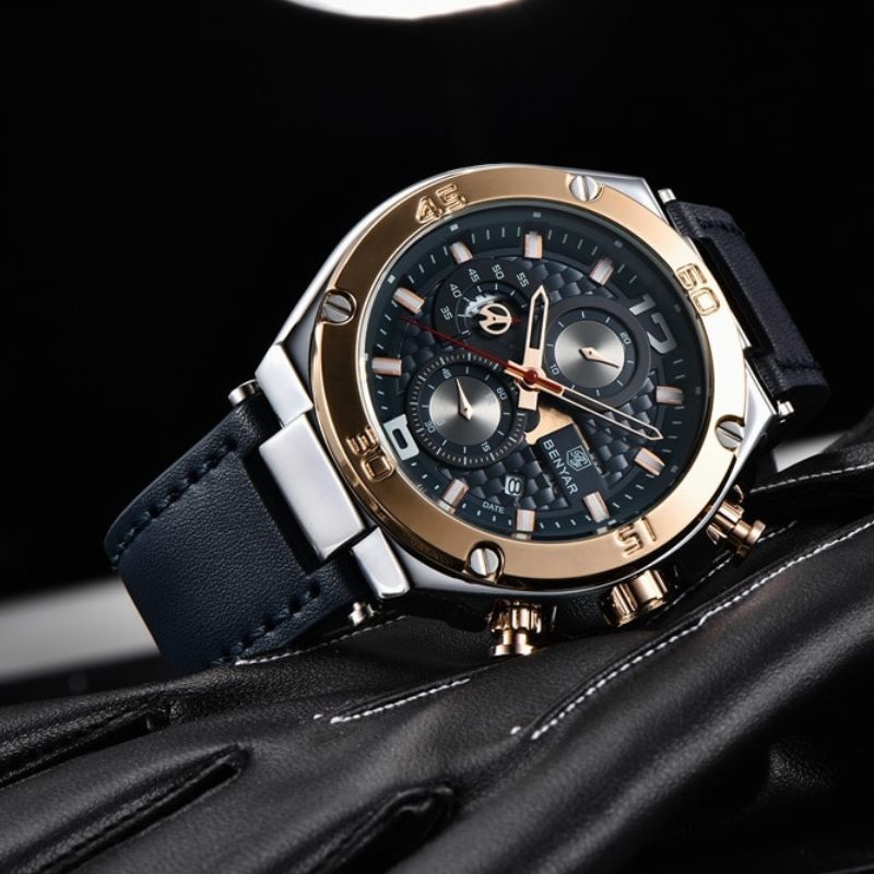 Beau | Quartz Multifunction Sport Chronograph Watch