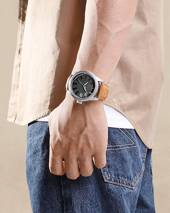 River | Military Sporty Shockproof Leather Watch