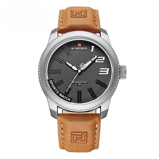 River | Military Sporty Shockproof Leather Watch