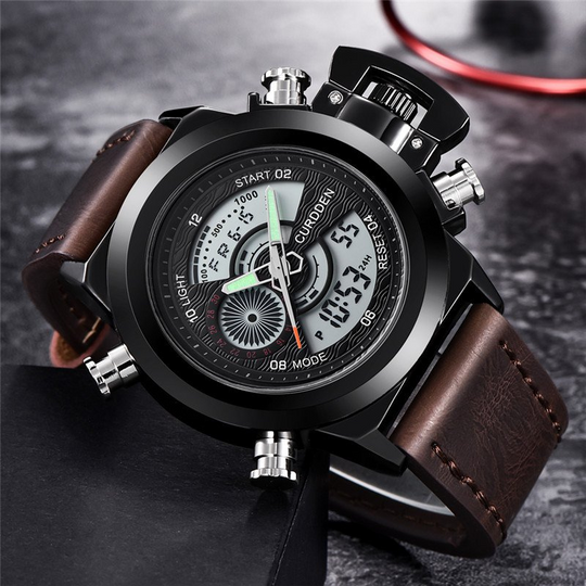 Emmett | Dual Time Fashion Chronograph Watch