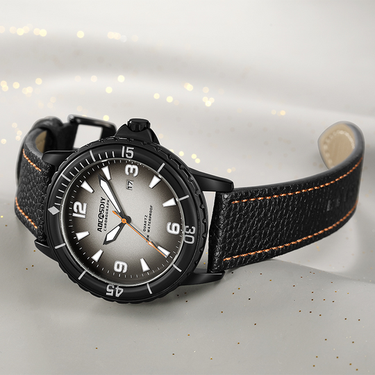 Axel | Leather Strap Casual Watch