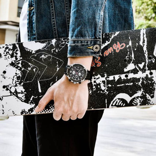 Beau | Quartz Multifunction Sport Chronograph Watch
