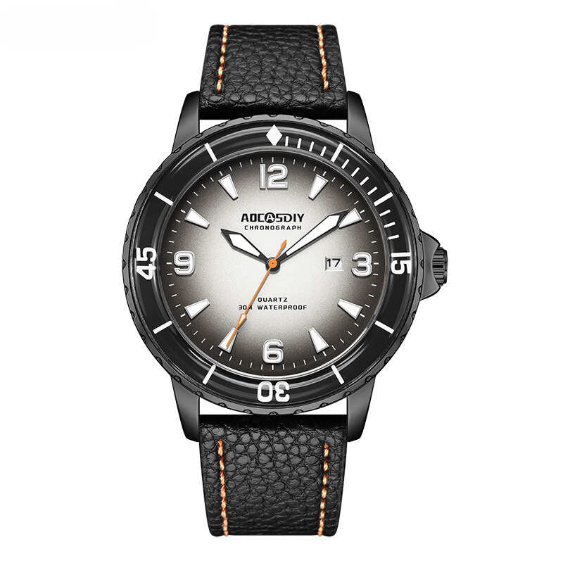 Axel | Leather Strap Casual Watch