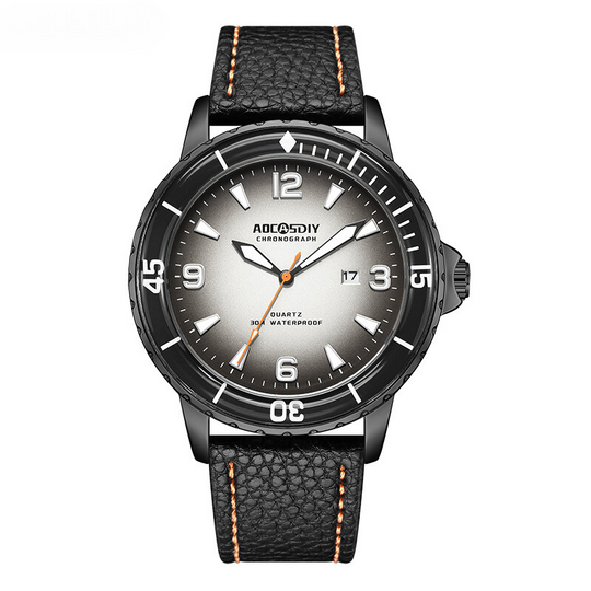Axel | Leather Strap Casual Watch