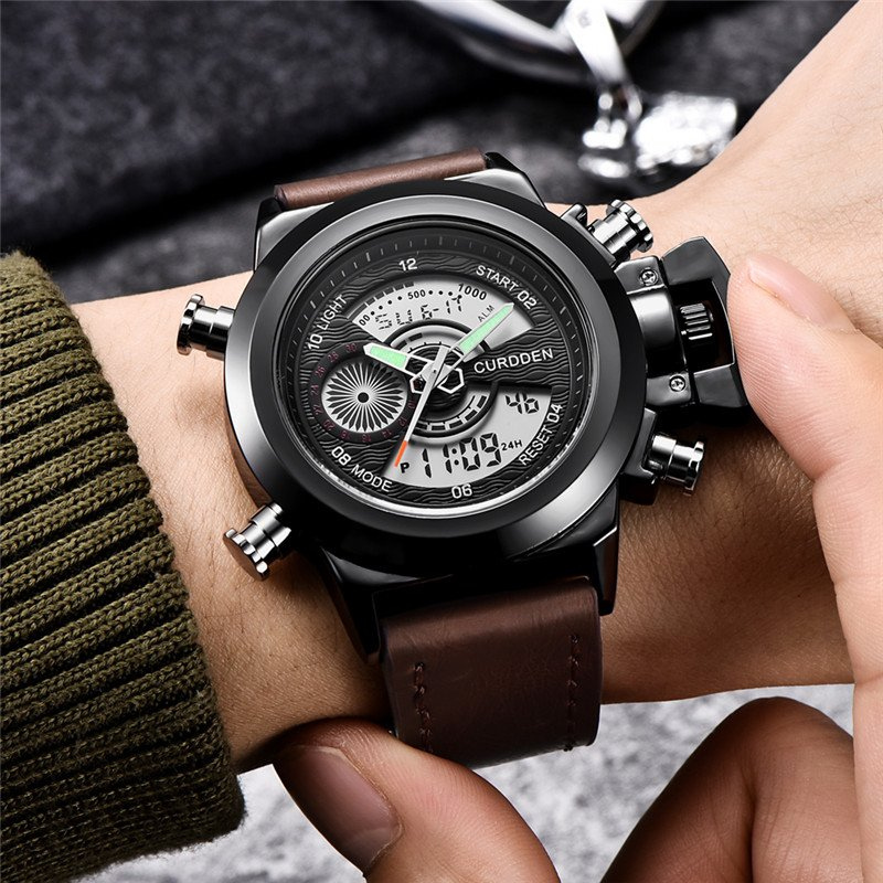 Emmett | Dual Time Fashion Chronograph Watch