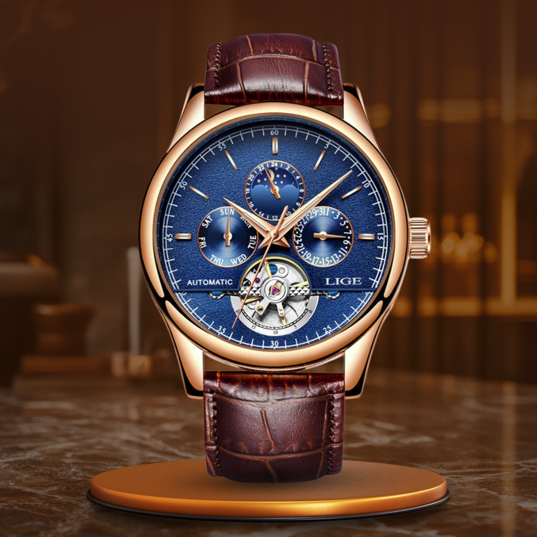 Carter | Automatic Mechanical Tourbillon Watch