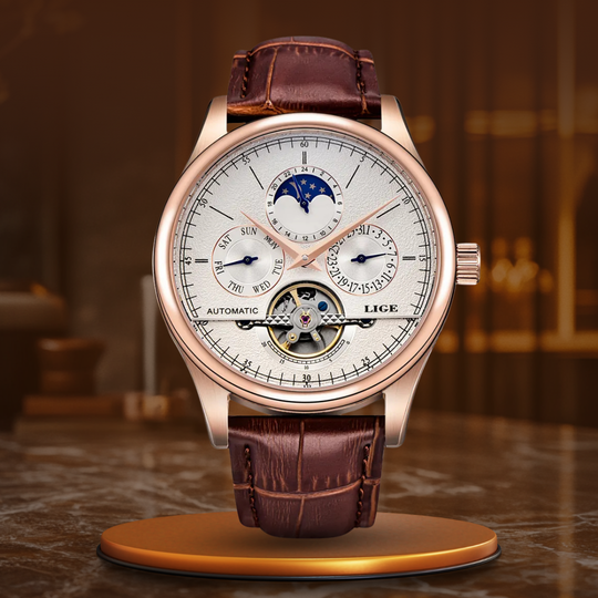 Carter | Automatic Mechanical Tourbillon Watch