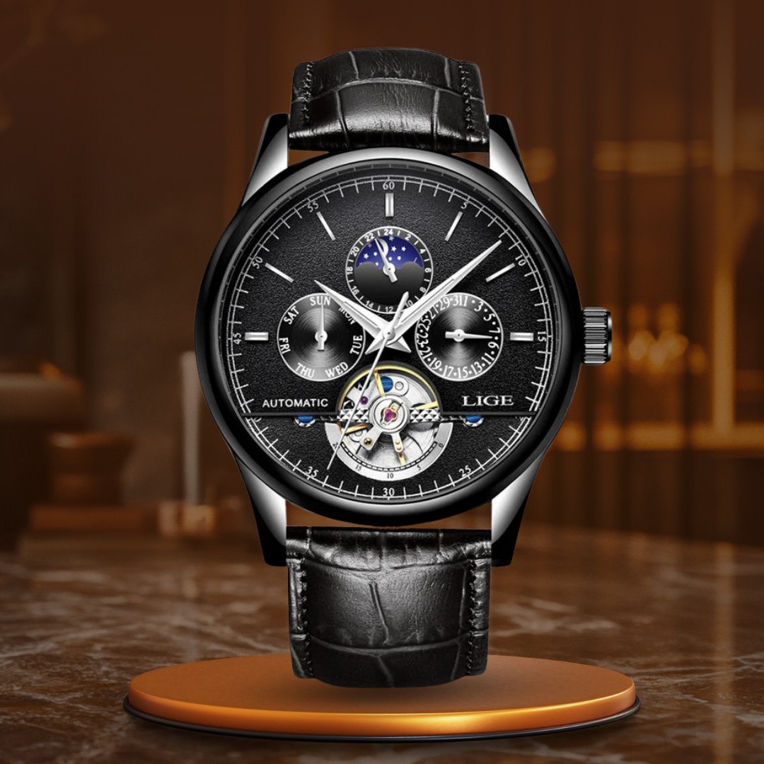 Carter | Automatic Mechanical Tourbillon Watch