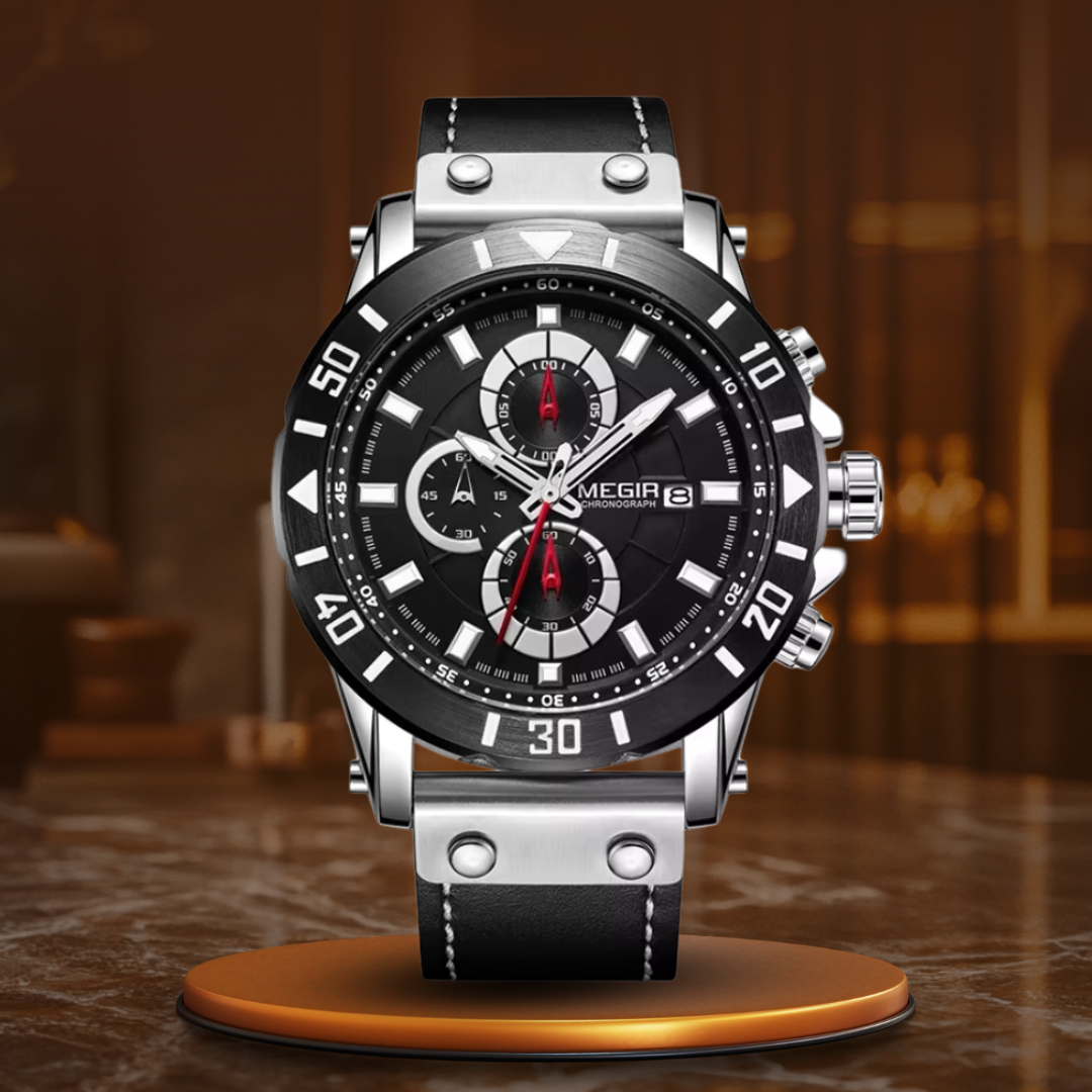 Lorenzo | Leather Strap Quartz Watch